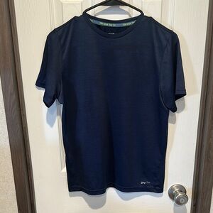 Boy’s Navy Blue Dry Tek T-Shirt